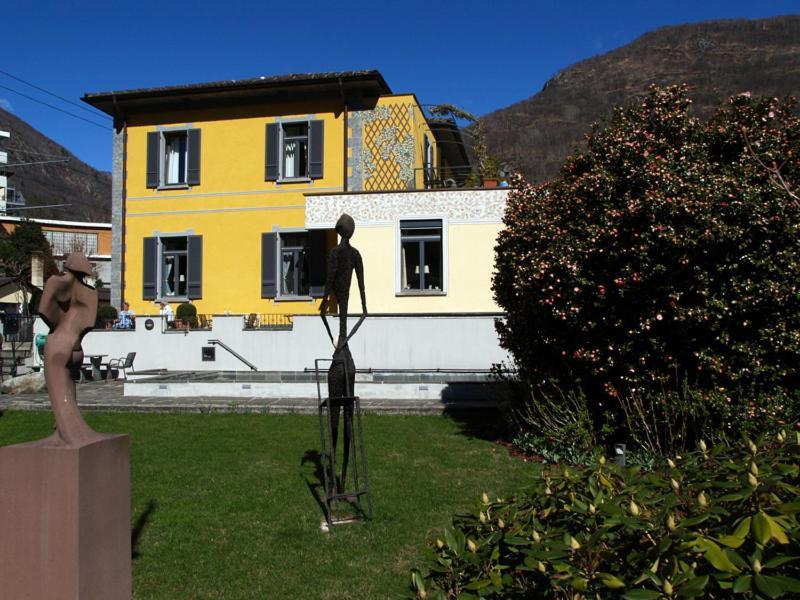 Ristorante Della Stazione Da Yanelo Bed and Breakfast Intragna Eksteriør billede
