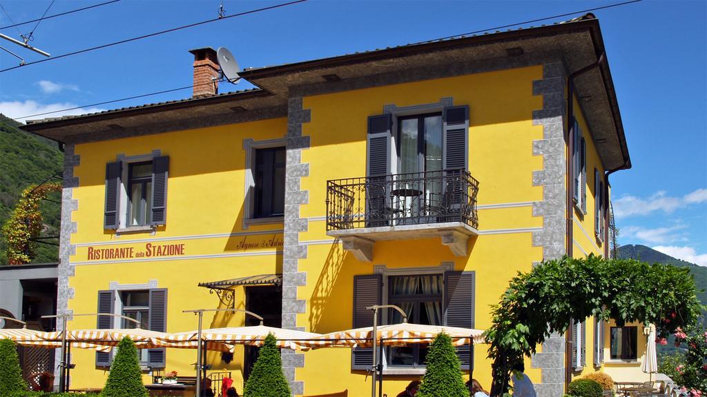 Ristorante Della Stazione Da Yanelo Bed and Breakfast Intragna Eksteriør billede